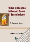 Prima e Seconda lettera di Paolo ai Tessalonicesi libro