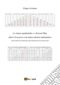 Le stanze quadratiche e i divisori Mm, chiavi d'accesso a un antico mistero matematico libro