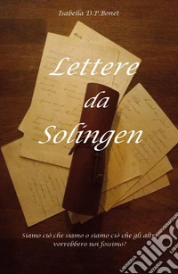 Lettere da Solingen libro