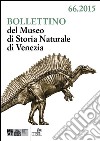 Bollettino del Museo di Storia Naturale di Venezia libro