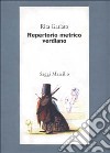 Repertorio metrico verdiano libro