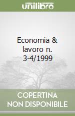 Economia & lavoro n. 3-4/1999 libro