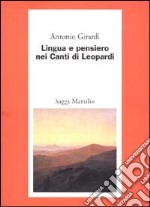 Lingua e pensiero nei Canti di Leopardi libro