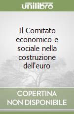 Il Comitato economico e sociale nella costruzione dell'euro libro