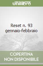 Reset n. 93 gennaio-febbraio libro