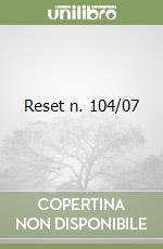 Reset n. 104/07 libro