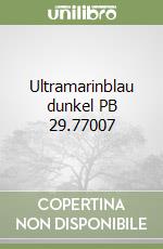 Ultramarinblau dunkel PB 29.77007 libro