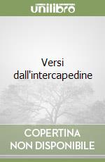 Versi dall'intercapedine libro