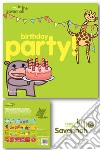 Birthday Party! Learn with Mummy in the savannah. Ediz. a colori libro