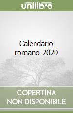 Calendario romano 2020