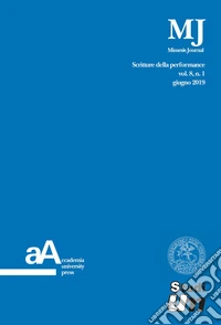 Mimesis journal. Vol. 8/1 libro