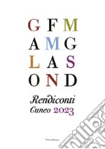 Rendiconti. Cuneo 2023 libro