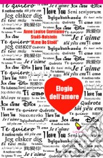 Elogio dell'amore libro