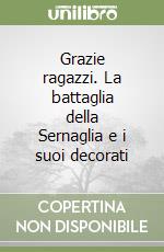 Grazie ragazzi. La battaglia della Sernaglia e i suoi decorati