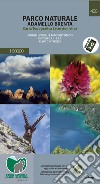 Parco naturale Adamello Brenta. Carta topografica escursionistica. Ediz. bilingue libro