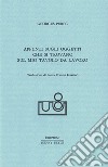 Appunti sugli oggetti che si trovano sul mio tavolo da lavoro libro di Perec Georges