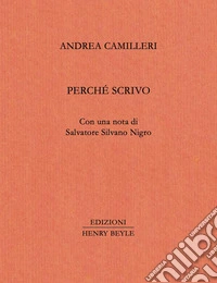 Perchè scrivo libro