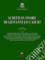 Scritti in onore di Giovanni Lo Cascio libro