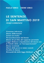 Le sentenze di San Martino 2019. Primo commento libro