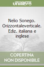 Nelio Sonego. Orizzontaleverticale. Ediz. italiana e inglese libro