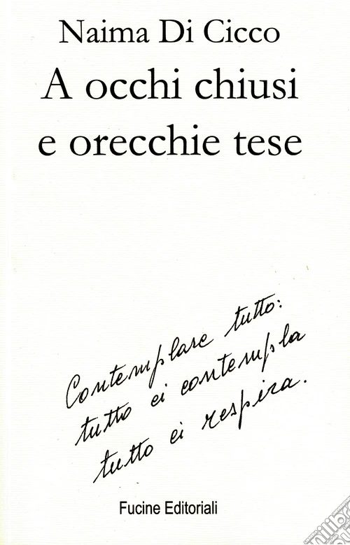A occhi chiusi e orecchie tese