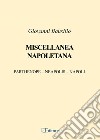 Miscellanea napoletana libro di Bausilio Giovanni