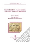 Manoscritti italogreci: nuove tessere di un mosaico frammentario libro