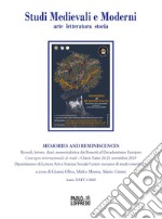 Studi medievali e moderni. Arte, letteratura, storia (2020). Vol. 1: Memories and reminescences libro