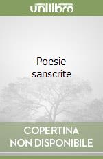 Poesie sanscrite libro