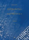 L'opera poetica di Giacomo Zanella. Ediz. critica. Vol. 2 libro
