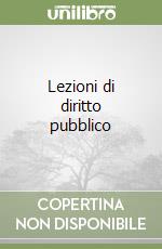Lezioni di diritto pubblico