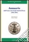 Annuario dell'Università degli studi di Pavia (1985-2003). Con CD-ROM libro