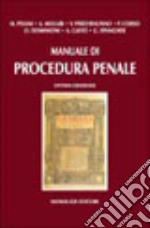 Manuale di procedura penale libro