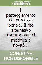 Il patteggiamento nel processo penale. Il rito alternativo tra proposte di modifica e novità normative. Dottrina e giurisprudenza aggiornate libro