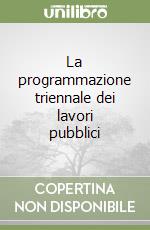 La programmazione triennale dei lavori pubblici libro