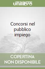 Concorsi nel pubblico impiego