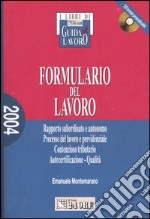 Formulario del lavoro. Con CD-ROM libro