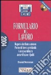 Formulario del lavoro. Con CD-ROM libro