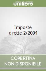 Imposte dirette 2/2004 libro