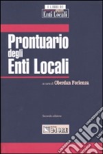 Prontuario degli enti locali libro