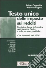 Testo Unico delle imposte sui redditi libro