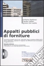 Appalti pubblici di forniture. Con CD-ROM