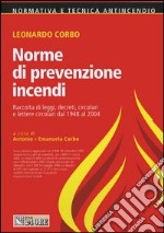 Norme di prevenzione incendi libro