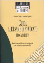 Guida all'esame di avvocato. Prova scritta libro