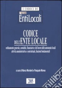 Codice dell'ente locale libro