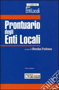 Prontuario degli enti locali libro
