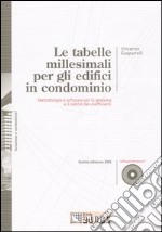 Le tabelle millesimali per gli edifici in condominio. Con CD-ROM