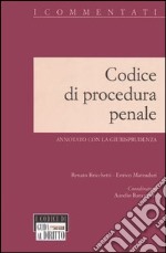 Codice di procedura penale annotato con la giurisprudenza libro