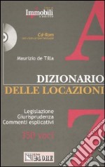 Dizionario delle locazioni. Con CD-ROM libro