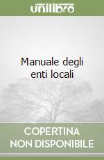 Manuale degli enti locali libro